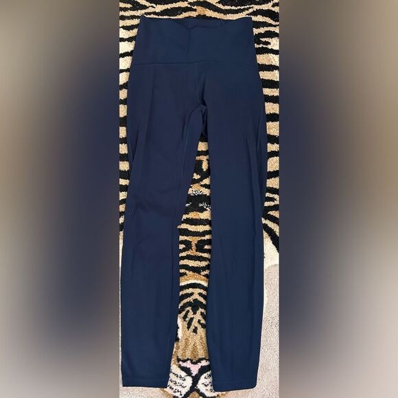 Lululemon Train Times 7/8 Pant *25"  True Navy Size 4 W5BJOS EUC - Picture 4 of 9
